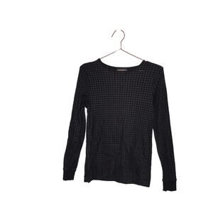 Lauren Ralph Lauren Lauren Jean co houndstooth print top size small